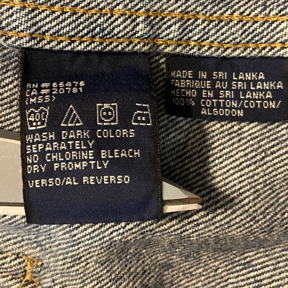 Tommy Jeans VTG Y2K VSCO Unisex Denim Jean Jacket XL #162503 Trucker - Picture 12 of 13